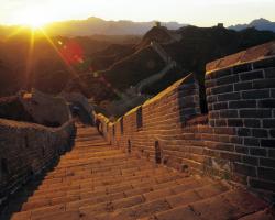 Jinshanling Great Wall Sunset